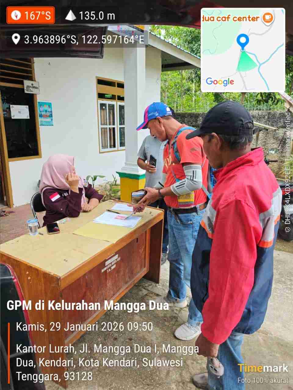 Penyelenggaraan Kegiatan  Gerakan Pangan Murah di Halaman Kantor Kelurahan Mangga Dua, Kecamatan  Kendari _ Kamis, 29 Januari 2026