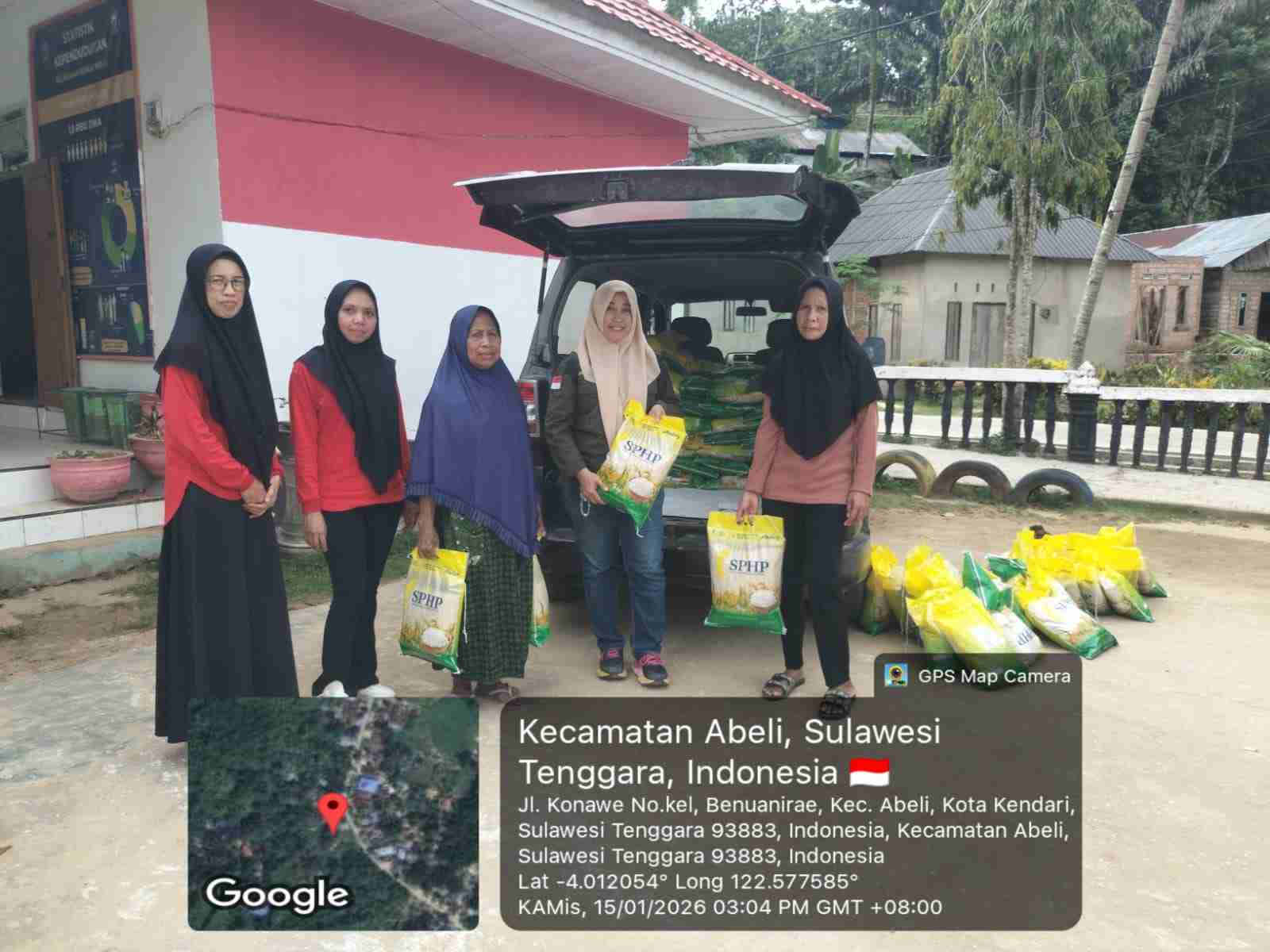Penyelenggaraan Kegiatan Gerakan Pangan Murah, di  Halaman Kantor Kelurahan  Benuanirae, Kecamatan Abeli Kota Kendari _Kamis, 15 Januari 2026