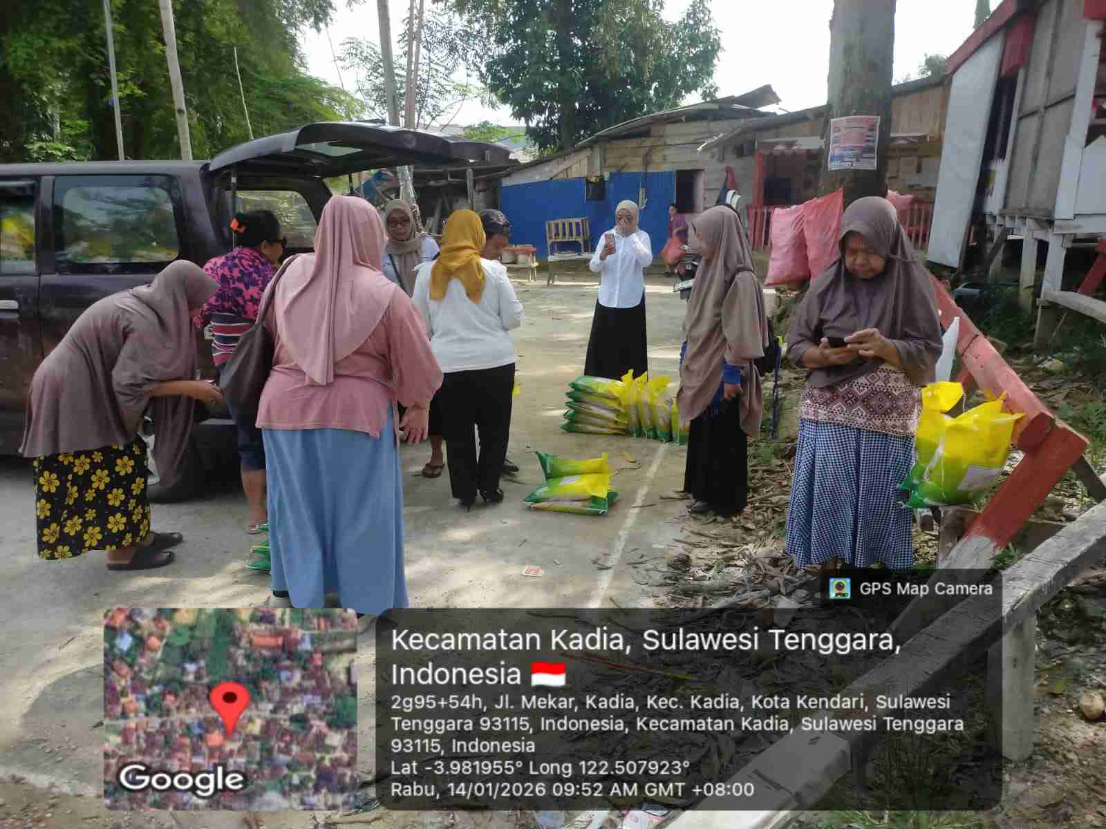 Penyelenggaraan Kegiatan Gerakan Pangan Murah, di  Halaman Kantor Kelurahan  Benuanirae, Kecamatan Abeli Kota Kendari _Kamis, 15 Januari 2026