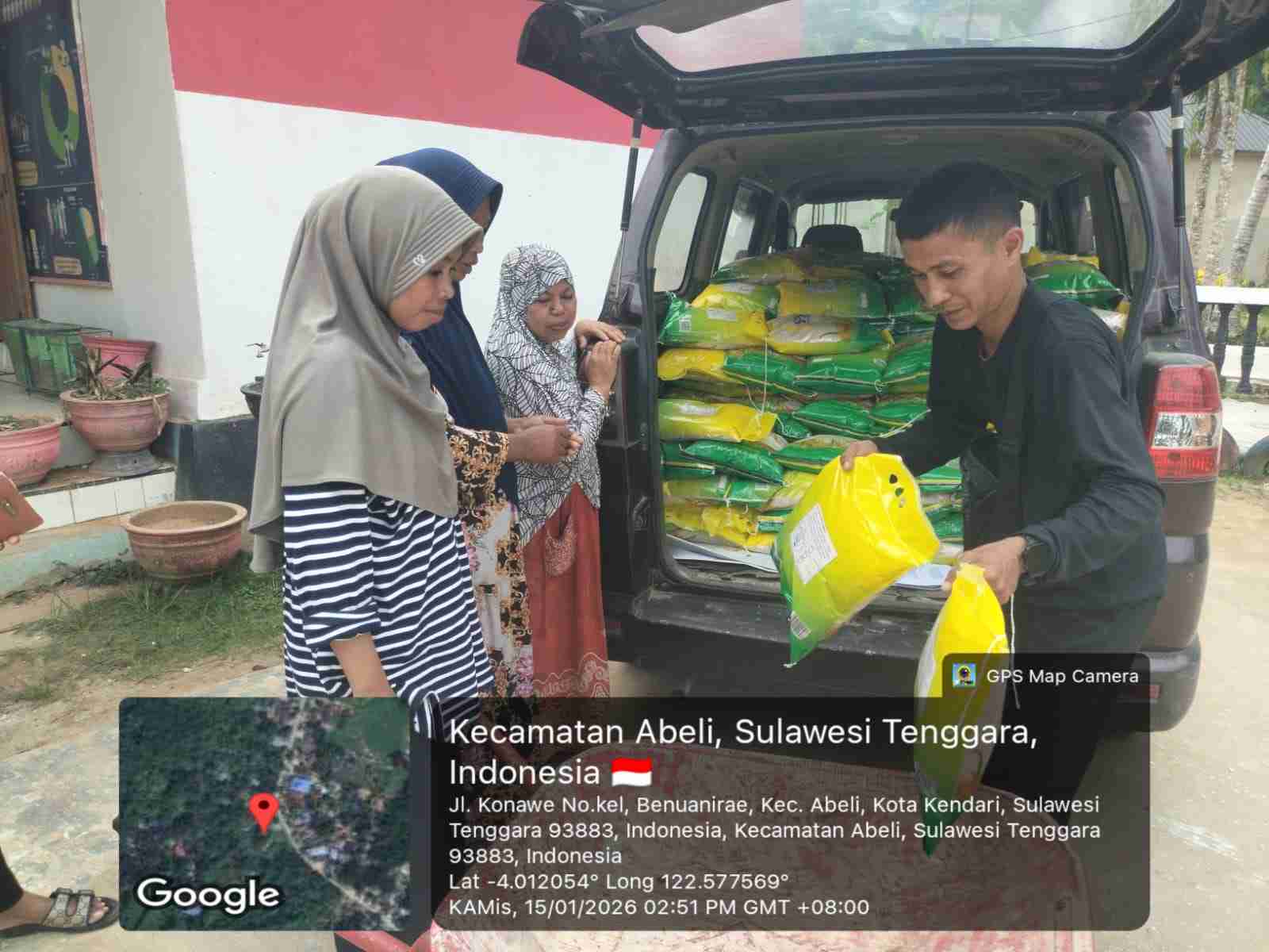 Penyelenggaraan Kegiatan Gerakan Pangan Murah, di  Halaman Kantor Kelurahan  Benuanirae, Kecamatan Abeli Kota Kendari _Kamis, 15 Januari 2026